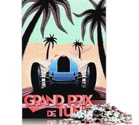 Grand Prix De Tunisie 26 Mai 1933 Puzzle Giochi Creativi Premium Puzzle in Cartone per Donne Uomini Regalo di Compleanno 1000 pezzi (75x50cm)