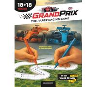 GRAND PRIX - The Paper Racing Game: A Formula 1-Style Car Racing Strategy Game: 001 World Circuit - 18+18 Tracks Edition - English (UK)