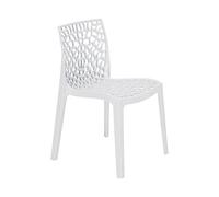 Sedia in polipropilene 'gruvyer' bianco GRANDSOLEIL