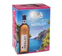 Grand Sud - Merlot Rosé, Vino Rosato Francese, Bag in Box 5L (1 x 5 L)