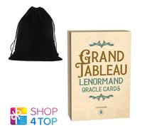 Grand Tableau Lenormand Oracolo Carte Mazzo Lo Scarabeo Italia Con Tasche Nuovo