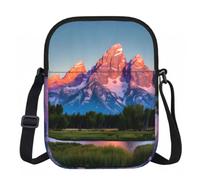 Grand Teton National Park Print Borsa a tracolla da donna Borsa a tracolla Borsa da viaggio Casual Quotidiano Versatile