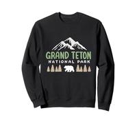 Grand Teton National Park US Wyoming Montagna Uomini Donne Bambini Felpa