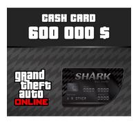 Grand Theft Auto Online - $600,000 Bull Shark Cash Card PC Activation Code