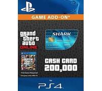 Grand Theft Auto Online: Tiger Shark Cash Card (PS4) PSN Key EUROPE