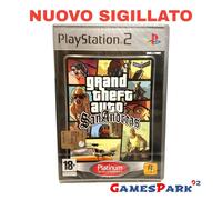 Grand theft auto san andreas ps2 playstation 2 gioco nuovo per Italiano pal