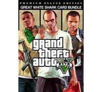 Grand Theft Auto V: Premium Online Edition & Great White Shark Card Bundle Rockstar Games Launcher Key GLOBAL