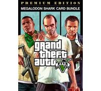 Grand Theft Auto V: Premium Online Edition & Megalodon Shark Card Bundle Rockstar Games Launcher Key GLOBAL