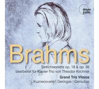 Grand Trio Vilnius - Brahms: String Sextets Opp. 18 & 36, arr. for Piano Trio