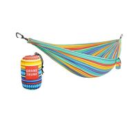 GRAND TRUNK Amaca da campeggio doppia deluxe per 2 | 3,4 m amaca da viaggio leggera | nylon Ripstop | Capacità 226,8 kg | Amaca portatile ad asciugatura rapida | Cabo