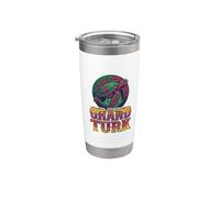 Grand Turk Turks e Caicos Bicchiere termico in acciaio inox doppia parete