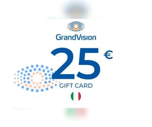 Grand Vision Gift Card 25 EUR Key - ITALY