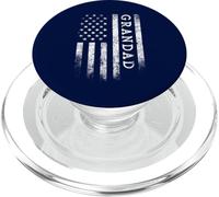 Grandad American Flag Grandad Gifts Patriotic Father's Day PopSockets PopGrip per MagSafe