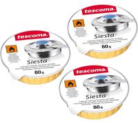 Grandchef Pasta Combustibile per Fonduta, Set 3 Pezzi, 3 Unità