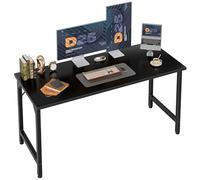 Grandder Scrivania Piccola per Computer 120x48cm, Stile Industriale con Struttura Metallica, con Borsa Portaoggetti e Gancio per Cuffie, Adatta per Ufficio/Studio/Camera da Letto, Nero