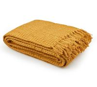 Grande 100% Cotone Tessuto Divano/Copriletto 6 Misure + Gigante Jumbo Nuovo