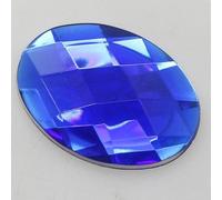 Grande 20 Pz/lotto 30 * 40 MM Abito Ovale Strass Acrilico Fai Da Te Colla-On Bottone accessori-9,30 X 40mm,20Pcs