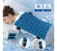 Grande 58*35cm Ginocchiera auto-assorbente con borsa del ghiaccio, terapia a compressione fredda & calda, fascia riscaldante per ginocchio, gamba, collo, spalla, anca Poliestere