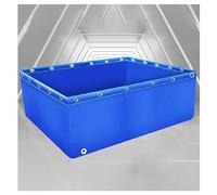 Grande acquario portatile in tela con occhielli piscina di emergenza per acquacoltura Koi e approvvigionamento idrico ideale per resistenza alla siccità e uso esterno