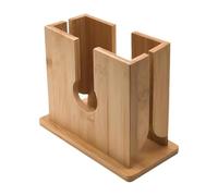 Grande affettatrice per bagel, supporto per affettare e tagliare il legno, sicuro, durevole, facile da pulire, utensile da cucina sicuro antiscivolo per casa, bar, ristorante, modello 2026, 14 x 13 x