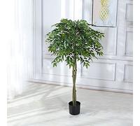 Grande Albero di Banyan Artificiale/Alberi di Banyan Finti/Albero di Banyan di Seta Albero Artificiale Piante Ted Artificiali Piante Artificiali Verdi per Ufficio Interno Soggiorno Decorazione della