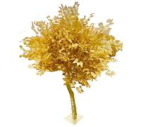 Grande Albero di Banyan Dorato, Albero Artificiale dei Soldi, Albero Artificiale per Esterni, Albero dei Desideri per Matrimoni, Eventi, Feste, Ristoranti,Decorazioni,d'oro,1.8m*1.3m