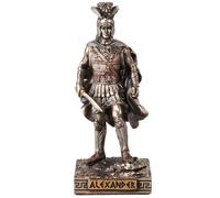 Grande Alessandro: il re di Macedonia (statua in bronzo fuso a freddo e...