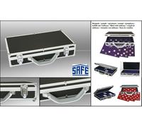 Grande ALU valigetta monete Diamante Nero Look 1-288 Vuoto per vassoio