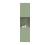 Grande armadietto per medicinali da parete, in lega di alluminio, per bagno, assemblato sopra il lavandino o il WC, 25 x 15 x 70 cm, elegante e funzionale