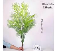 Grande Artificiale Palme Realistico Tropicale Finto Pianta Interni Display