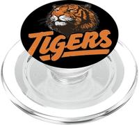 Grande aspetto tigre con grande testa di gatto PopSockets PopGrip per MagSafe