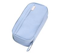 Grande astuccio organizer per matite, elegante borsa impermeabile per cancelleria, organizer portatile con manico per studenti delle scuole elementari, medie e superiori, materiale scolastico
