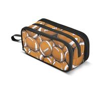 Grande astuccio per matite da rugby, borsa portatile per cancelleria da ufficio, borsa per il trucco, per studenti universitari di scuola media, ragazze e ragazzi, Multicolore, Taglia unica, Beauty