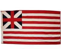 Grande bandiera in cotone Grand Union completamente cucita - 150 cm x 75 cm
