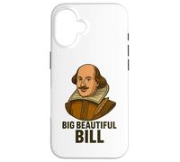 Grande Bella Bill Shakespeare Divertente Gioco di parole letterario Custodia per iPhone 16