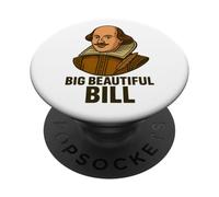 Grande Bella Bill Shakespeare Divertente Gioco di parole letterario PopSockets PopGrip Adesivo