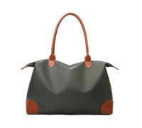 Grande borsa a pendolo con scomparti multipli ergonomici in tessuto Oxford, borsa da viaggio per viaggiatori d'affari, spaziosa borsa per ospedale di maternità, verde scuro, Bellezza di massa