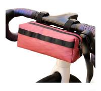Grande borsa anteriore per bicicletta, 2 l, sistema di montaggio a 3 punti | Robusto materiale X-Pac, resistente agli strappi, design leggero, adatto per chiavi, telefono, snack, verde, arancione, rosa