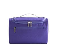 Grande borsa cosmetica impermeabile da viaggio borsa cosmetica da viaggio per uomo donna Requisiti organizzativi Cosmetici Toilette, Viola, Taglia unica