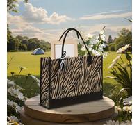 Grande Borsa da con Stile e Motivo e Leopardo di Grande Capacità, Spessa e Resistente, Regalo per la Comprensione