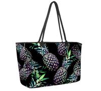 Grande borsa da spiaggia da donna, borsa da viaggio con cavalli, borsa a tracolla impermeabile con tasche, Multicolore 10., 14.5x20.8x5.5in/37x53x14cm