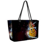 Grande borsa da spiaggia da donna, borsa da viaggio con fiori di riccio con tasche, borsa a tracolla impermeabile, Multicolore 5., 14.5x20.8x5.5in/37x53x14cm