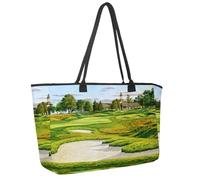 Grande borsa da spiaggia da donna, borsa da viaggio con fiori di riccio con tasche, borsa a tracolla impermeabile, Multicolore 13, 14.5x20.8x5.5in/37x53x14cm