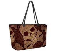 Grande borsa da spiaggia da donna, borsa da viaggio con fiori di riccio con tasche, borsa a tracolla impermeabile, Multicolore 14., 14.5x20.8x5.5in/37x53x14cm