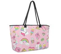 Grande borsa da spiaggia da donna, borsa da viaggio estiva per persone che nuotano nel mare con tasche borsa a tracolla impermeabile, Multicolore 11, 14.5x20.8x5.5in/37x53x14cm