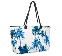 Grande borsa da spiaggia da donna, borsa da viaggio estiva per persone che nuotano nel mare con tasche borsa a tracolla impermeabile, Multicolore 15., 14.5x20.8x5.5in/37x53x14cm