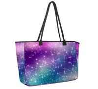 Grande borsa da spiaggia da donna, borsa da viaggio Paris Pisa con tasche, borsa a tracolla impermeabile, Multicolore 9, 14.5x20.8x5.5in/37x53x14cm