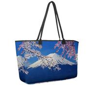 Grande borsa da spiaggia da donna, borsa da viaggio Paris Pisa con tasche, borsa a tracolla impermeabile, Multicolore 3, 14.5x20.8x5.5in/37x53x14cm