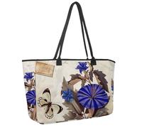 Grande borsa da spiaggia da donna, borsa da viaggio Paris Pisa con tasche, borsa a tracolla impermeabile, Multicolore 7, 14.5x20.8x5.5in/37x53x14cm
