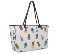 Grande borsa da spiaggia da donna, chihuahua con rosa, borsa da viaggio con tasche, borsa a tracolla impermeabile, Multicolore 15., 14.5x20.8x5.5in/37x53x14cm